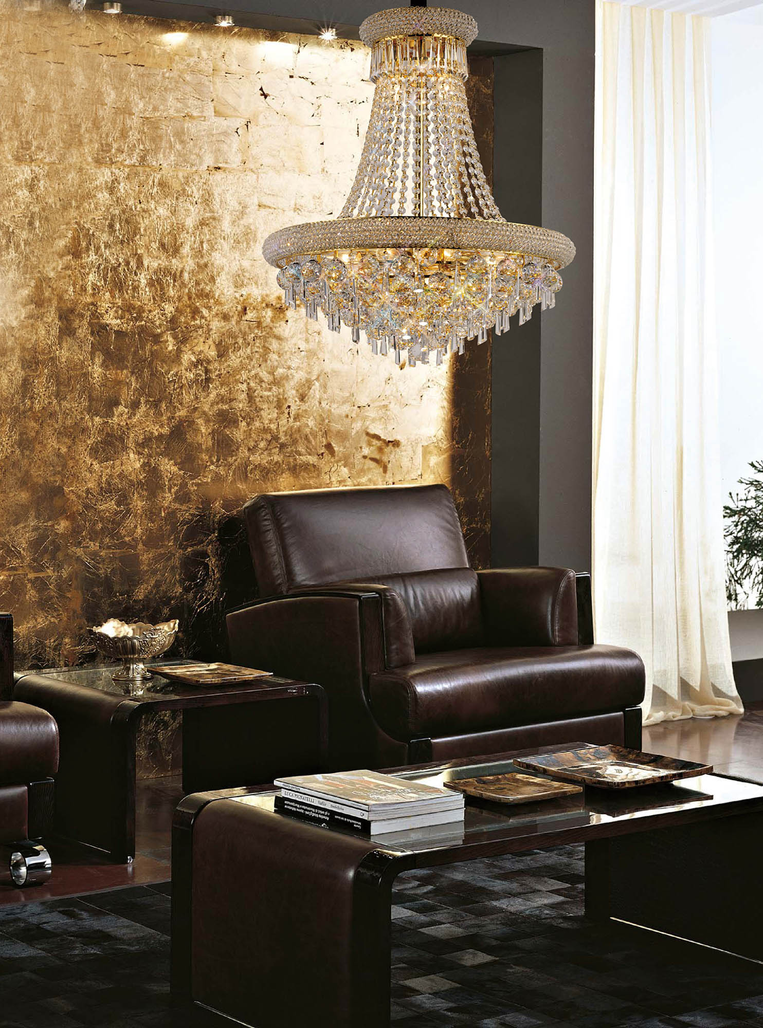 Alexandra Gold Crystal Ceiling Lights Diyas Statement Crystal Fittings Alexandra Gold Crystal Ceiling Lights Diyas Statement Crystal Fittings